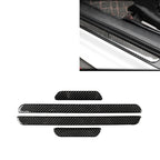 Car Carbon Fiber Threshold Decorative Sticker for Audi A3 2014-2019, Left and Right Drive Universal, Threshold
