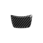Car Carbon Fiber Steering Wheel Decorative Sticker for Audi A3 / S3 2014-2019, Left and Right Drive Universal, Steering Wheel