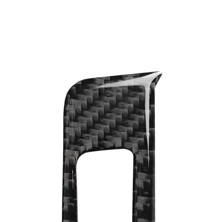 Car Carbon Fiber Gear Shift Frame Decorative Sticker for Audi A3 / 8V 2014-2019, Left Drive, Gear Shift Frame, Left Drive