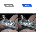 Car Carbon Fiber Gear Shift Position Side Panel Decorative Sticker for Audi A3 2014-2019, Left Drive, Gear Shift Position Side Panel, Left Drive