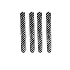4 PCS Car Carbon Fiber Door Outside Handle Decorative Stickers for Chevrolet Cruze 2009-2015, Left and Right Drive Universal, Outside Handle