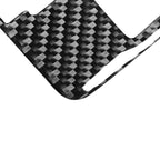 Car Carbon Fiber CD Button Decorative Sticker for Chevrolet Cruze 2009-2015, Left and Right Drive Universal, CD Button