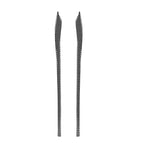 2 PCS Car Carbon Fiber Armrest Decorative Stickers for Jaguar XE X760 XF X260 2016-2020, Left and Right Drive Universal, Armrest