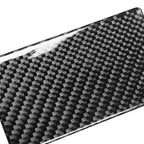 2 PCS Car Carbon Fiber Armrest Decorative Stickers for Jaguar XE X760 XF X260 2016-2020, Left and Right Drive Universal, Armrest