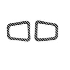 Car Carbon Fiber Dashboard Air Outlet Decorative Sticker for Land Rover Discovery 4 2010-2016, Left and Right Drive Universal, Dashboard Air Outlet