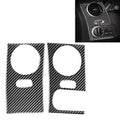 Car Carbon Fiber Central Control Side Air Outlet Decorative Sticker for Land Rover Discovery 4 2010-2016, Left Drive, Central Control Side Air Outlet