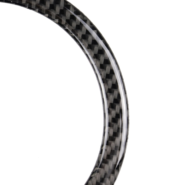 2 PCS Car Steering Wheel R Chassis Carbon Fiber Decorative Sticker for BMW MINI R55 / R56 / Countryman R60 / Paceman R61, For BMW MINI R60