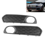 Pair Car Front Bumper Fog Light Grille Fog Lamp Frame for BMW F20 F21 2012-2014 51117272558 / 51117272557, For BMW F20