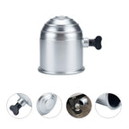 50mm Silver Plastic Car Truck Tow Ball Cover Cap Towing Hitch Trailer Towball Protection, Silver