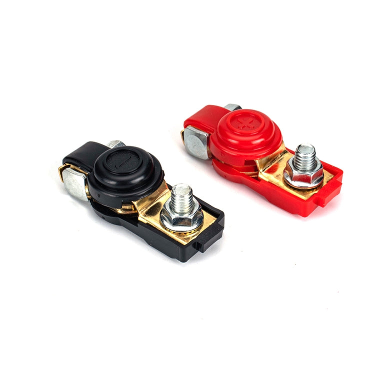 1 Pair Car Battery Cable Terminal Clamps Connectors Battery Clip, 1 Pair  Battery Clip