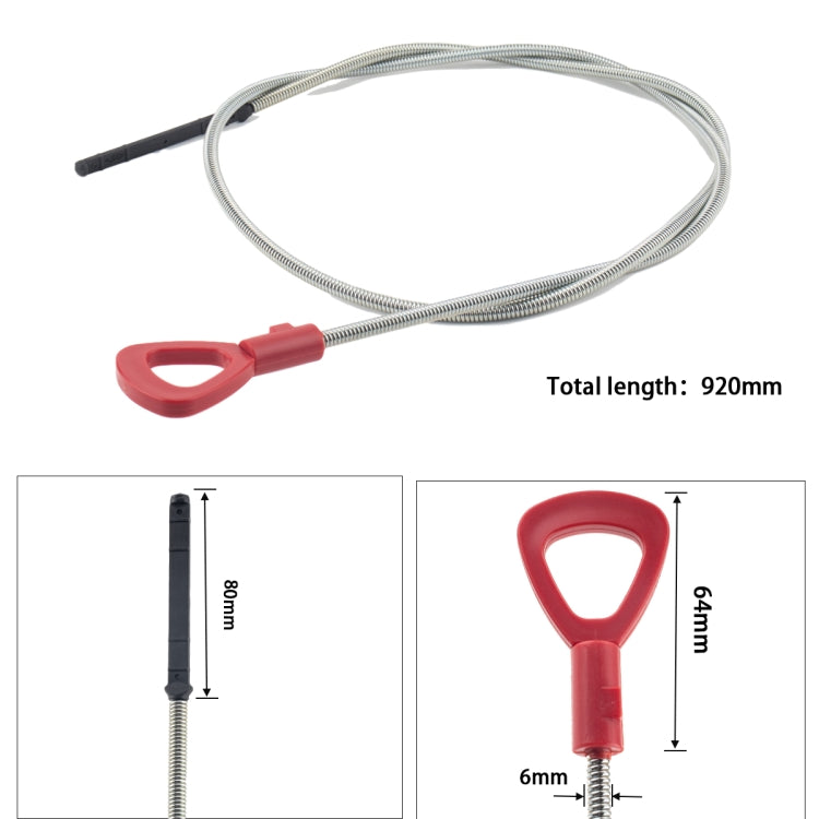 Car Flexible Transmission Gearbox Oil Dipstick 920mm Oil Measuring Rod 140589152100 for Mercedes-Benz, A3650-01