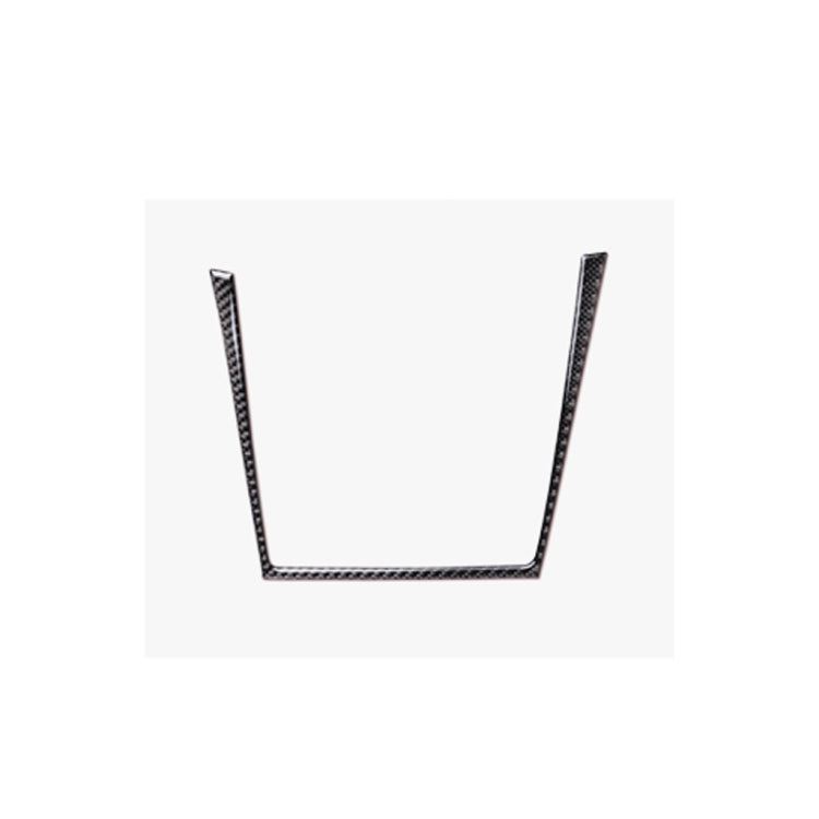 Car Carbon Fiber Water Cup Holder Decorative Sticker for BMW E70 X5 / E71 X6 2009-2013, Right Drive, Water Cup Holder
