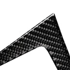 Car Carbon Fiber Water Cup Holder Decorative Sticker for BMW E70 X5 / E71 X6 2009-2013, Left Drive, Water Cup Holder(Left Drive)