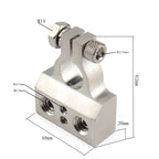 2 PCS Positive and Negative Car Metal Battery Connectors Terminals Clamps Clips with Kits, Clamps Clips