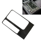 B Style Carbon Fiber Car Water Cup Decorative Sticker for Jaguar F-PACE, Water Cup (B Style)