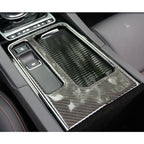 B Style Carbon Fiber Car Water Cup Decorative Sticker for Jaguar F-PACE, Water Cup (B Style)