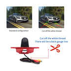 PZ465 Car Waterproof Brake Light View Camera + 7 inch Rearview Monitor for Citroen / Peugeot / Toyota, PZ465 + 7 inch Rearview Monitor