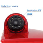 PZ462 Car Waterproof Brake Light View Camera + 7 inch Rearview Monitor for Renault / Nissan / Opel, PZ462 + 7 inch Rearview Monitor