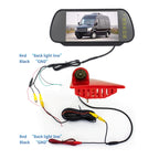 PZ462 Car Waterproof Brake Light View Camera + 7 inch Rearview Monitor for Renault / Nissan / Opel, PZ462 + 7 inch Rearview Monitor
