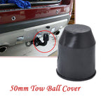 50mm Plastic Car Truck Tow Ball Cover Cap Towing Hitch Trailer Towball Protection, A1423