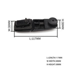 2 PCS Car Windshield Rear Liftgate Glass Hinge YL8Z78420A68BA for Ford, YL8Z78420A68BA