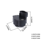 Throttle Body Position Sensor 4874371AC for 1997-2001 Jeep / Dodge, For Jeep / Dodge
