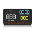 A9 5.5 inch Universal Car OBD2 HUD Vehicle-mounted Head Up Display, A9(Blue), A9(Yellow)
