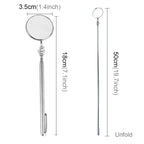 Vehicle Car Chassis Telescoping Inspection Mirror, Mirror Diameter: 3.5cm, Length: 50cm, Diameter: 50mm, Length: 350mm