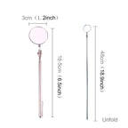 Vehicle Car Chassis Telescoping Inspection Mirror, Mirror Diameter: 30mm, Length: 165mm, Diameter: 30mm, Length: 165mm