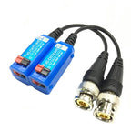 2 PCS Anpwoo 800C Spliceable Top Press Screwless-type Video Balun HD-CVI/AHD/HDVI 1CH Passive Transceiver, Passive Transceiver