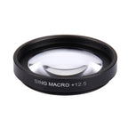JUNESTAR Proffesional 37mm 12.5X Macro Lens Filter + Lens Protective Cap for GoPro & Xiaomi Xiaoyi Yi Sport Action Camera, 12.5X Macro Lens