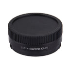 JUNESTAR Proffesional 37mm 12.5X Macro Lens Filter + Lens Protective Cap for GoPro & Xiaomi Xiaoyi Yi Sport Action Camera, 12.5X Macro Lens