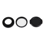 JUNESTAR for Xiaomi Xiaoyi Yi II 4K Sport Action Camera Proffesional 37mm CPL Filter + Lens Protective Cap, CPL Filter+Lens Cap