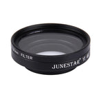 JUNESTAR for Xiaomi Xiaoyi Yi II 4K Sport Action Camera Proffesional 37mm UV Filter + Lens Protective Cap, UV Filter+Lens Cap