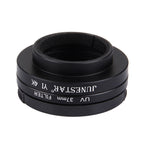 JUNESTAR for Xiaomi Xiaoyi Yi II 4K Sport Action Camera Proffesional 37mm UV Filter + Lens Protective Cap, UV Filter+Lens Cap