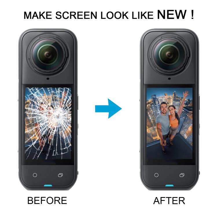 For Insta360 One X5 Original Rear Main LCD Screen Digitizer Full Assembly with Frame, For Insta360 One X5(Original)