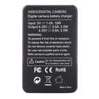 AHDBT-501 LCD Screen Dual Batteries Charger for GoPro HERO5 with Displays Charging Capacity, For GoPro HERO5
