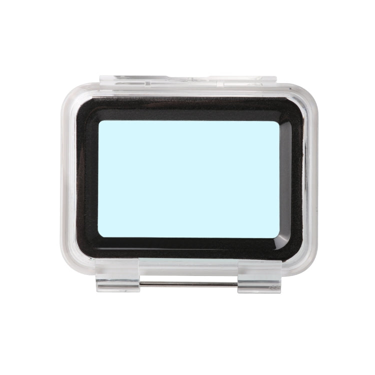Waterproof Case + Touch Back Cover + Purple Red Pink Lens Filter for GoPro HERO10 Black / HERO9 Black, Case + Touch Cover + 3-color Filter for GoPro9