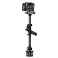 YELANGU S800 Professional 47-80cm Maximum Burden 5kg Carbon Fibre Handheld Stabilizer Steadicam Solo for DSLR & DV Digital Video & other Cameras, 47-80cm Burden 5kg