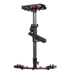 YELANGU S800 Professional 47-80cm Maximum Burden 5kg Carbon Fibre Handheld Stabilizer Steadicam Solo for DSLR & DV Digital Video & other Cameras, 47-80cm Burden 5kg
