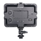 YELANGU YLG0504B 204 LEDs 1000LM 3300-5600K No Polar Dimmable Studio Light Video & Photo Light for Canon, Nikon, DSLR Cameras, 204 LEDs