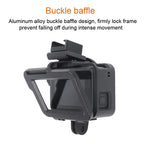 Housing Shell CNC Aluminum Alloy Protective Cage with Insurance Frame & 52mm UV Lens for GoPro HERO7 Black /6 /5, 52mm UV Black, 52mm UV Blue, 52mm UV Red