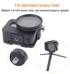 Housing Shell CNC Aluminum Alloy Protective Cage with Insurance Frame & 52mm UV Lens for GoPro HERO7 Black /6 /5, 52mm UV Black, 52mm UV Blue, 52mm UV Red