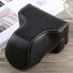 Full Body Camera PU Leather Case Bag with Strap for Fujifilm X-A5, For FUJI X-A5, For FUJI  X-A5