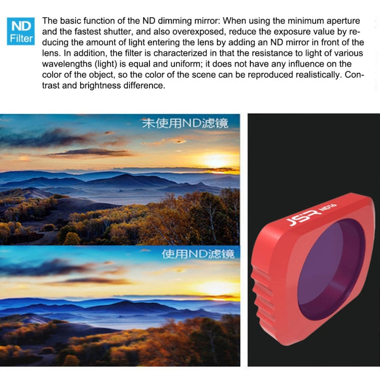 HD Camera ND64 Lens Filter for DJI OSMO Pocket, ND64 Filter