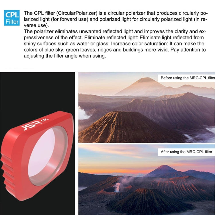 6 in 1 HD Slim ND4 & ND8  & ND16 & ND32 & CPL & ATSR Lens Filter for DJI OSMO Pocket, CPL+ND4+ND8+ND16+ND32+ATSR