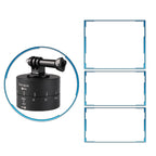 360 Degree Auto Rotation 60 Minutes Time Lapse Stabilizer Tripod Head Adapter for GoPro, 60 Minutes