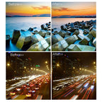 JUNESTAR Proffesional 58mm Lens Filter ND Filter Kits (ND2 + ND4 + ND8) for GoPro & Xiaomi Xiaoyi Yi & SJCAM Sport Action Camera, 3 in 1 ND Filter