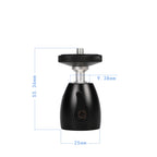 Q39 360 Degree Rotation Panoramic Metal Ball Head for DSLR & Digital Cameras, Q39