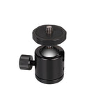 Mini 360 Degree Rotation Panoramic Metal Ball Head for DSLR & Digital Cameras, Black, Blue, Red